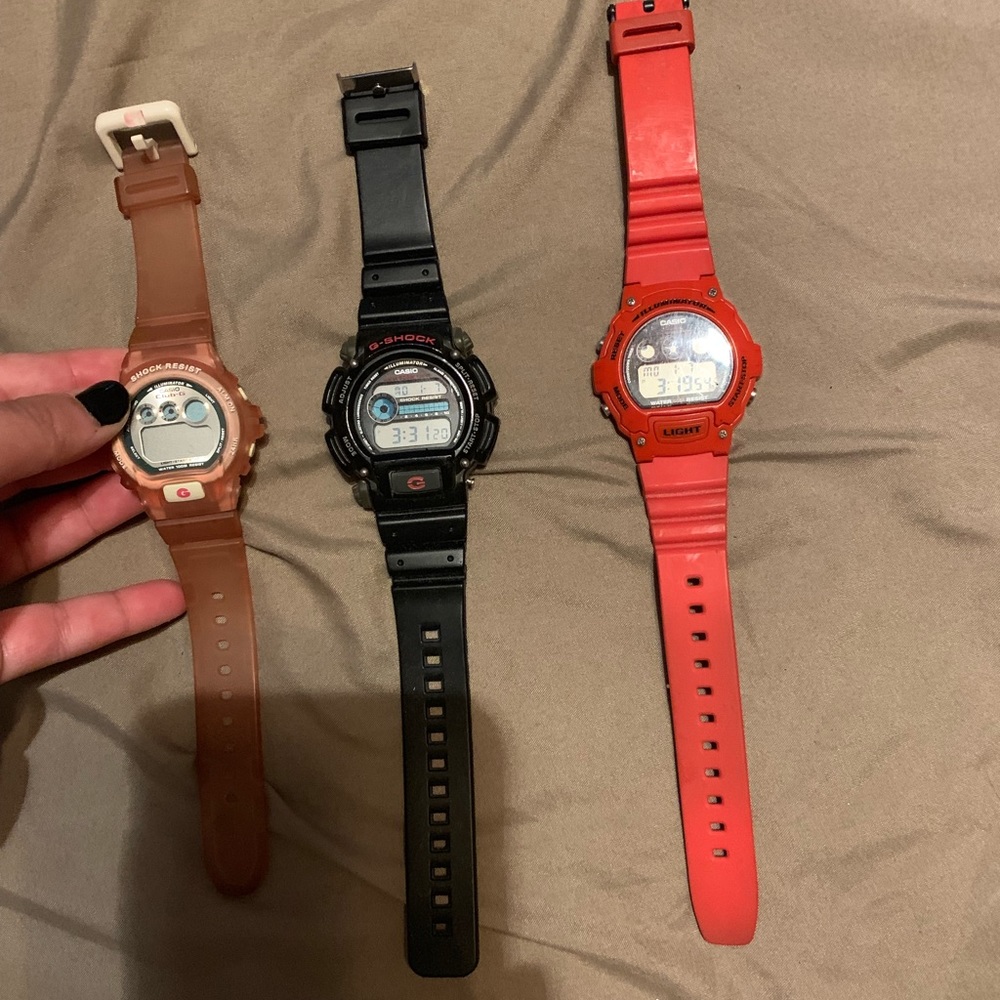 G-shocks & baby g-shock
